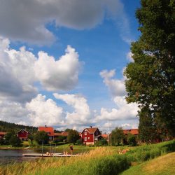 Klasične švedske drvene kuće, Dalarna. Izvor: Synöve Borlaug Dufva/imagebank.sweden.se