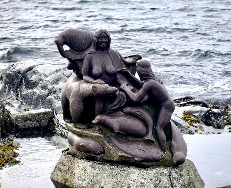 Mother of the Sea statue, Nuuk | Photo by: Nordic Point